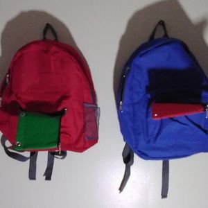 2 Backpacks & 2 pencil cases